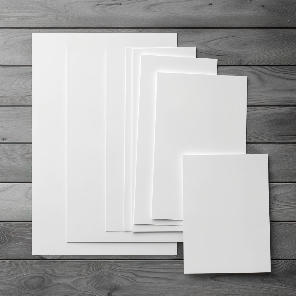 print papers of different sizes