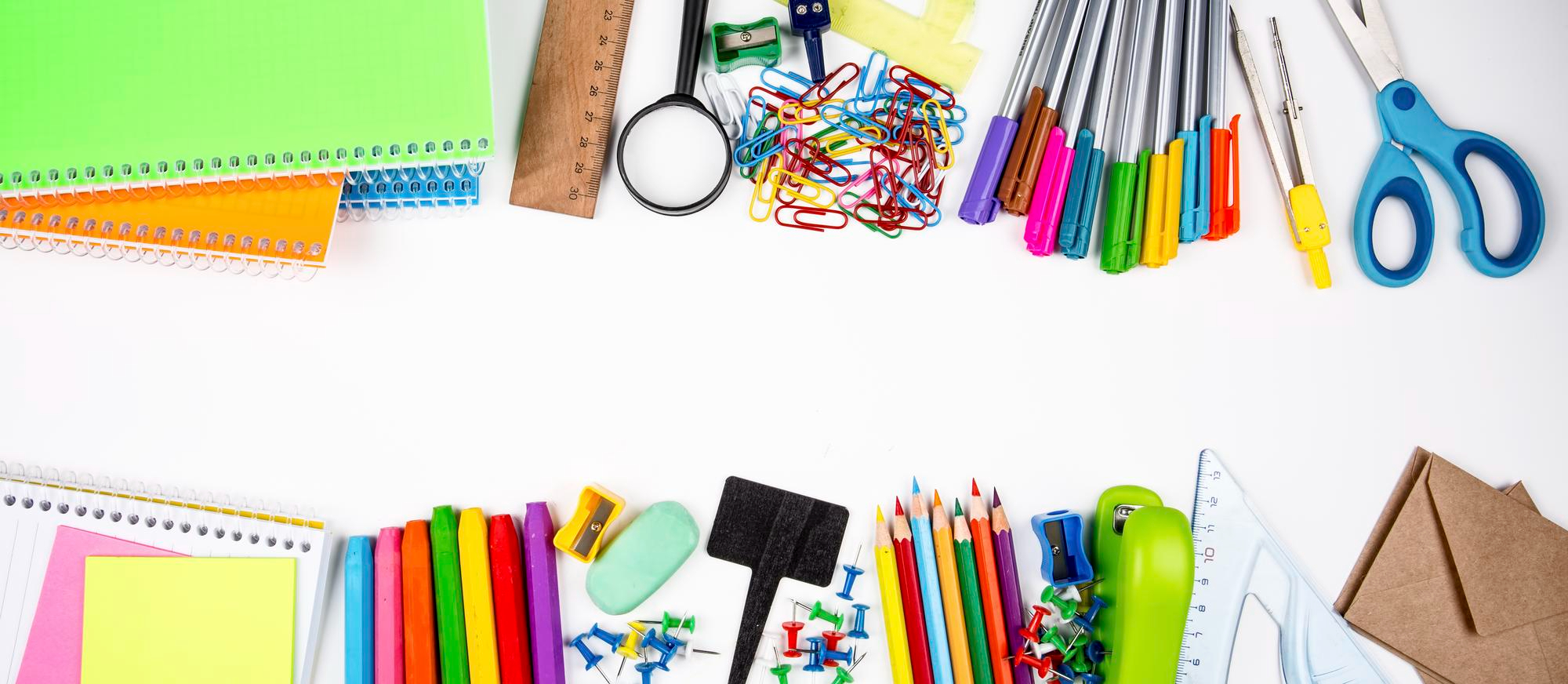 school-office-equipment-colorful-stationery-materials
