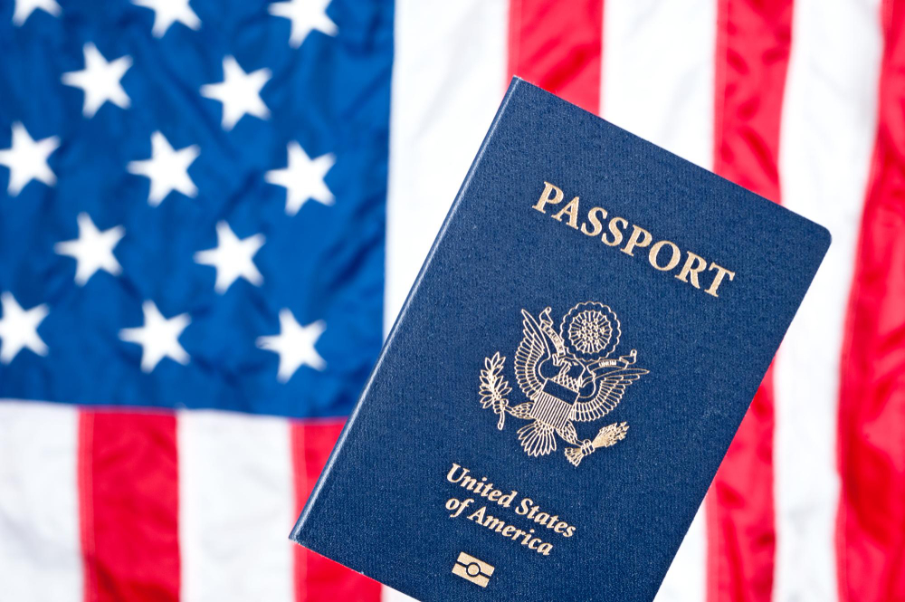 passport-with-american-flag-background